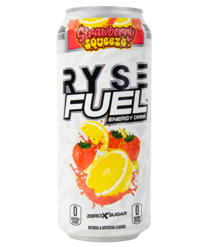 Ryse Supplements Fuel RTD Fuel RTD Strawberry Squeeze