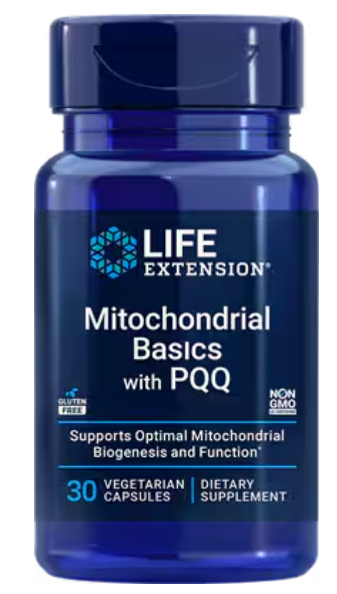 Life Extension Mitochondrial Basics with PQQ