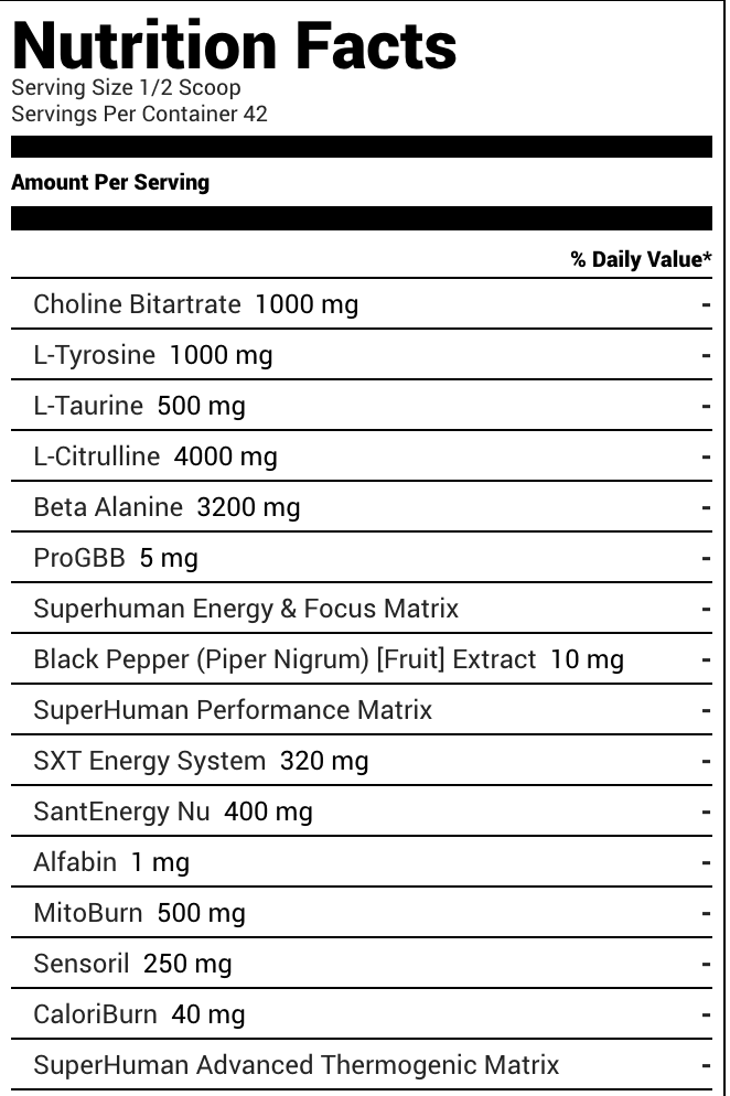 Alpha Lion Superhuman Burn Cherry Popper
