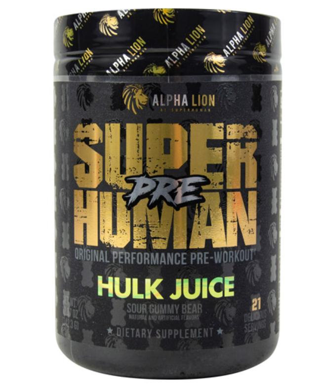 Alpha Lion Superhuman Pre Hulk Juice