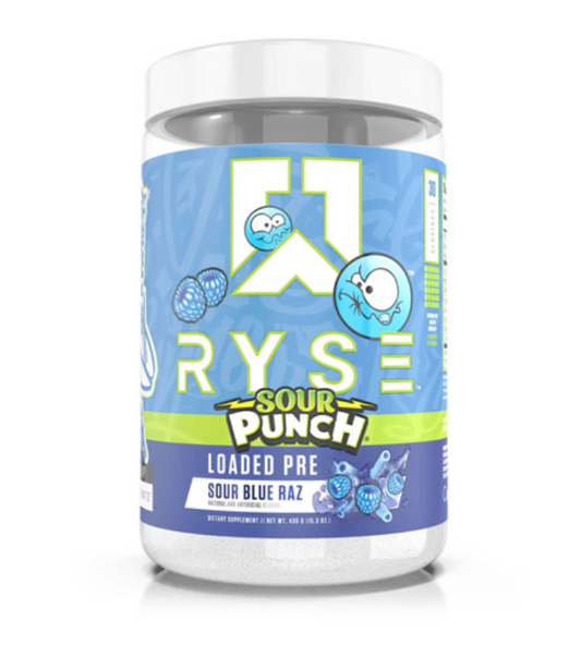 Ryse Supplements LOADED PRE V2 SP BLUE RAZ