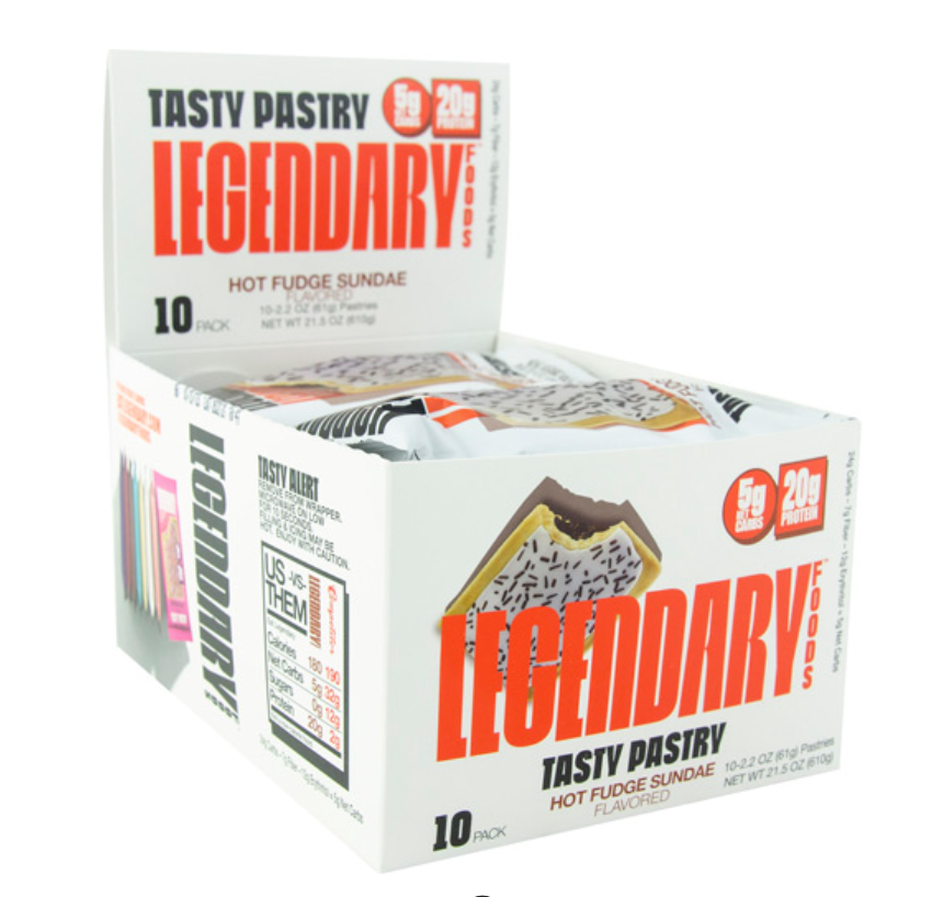 Legendary Foods Tasty Pastry Hot Fudge Sundae