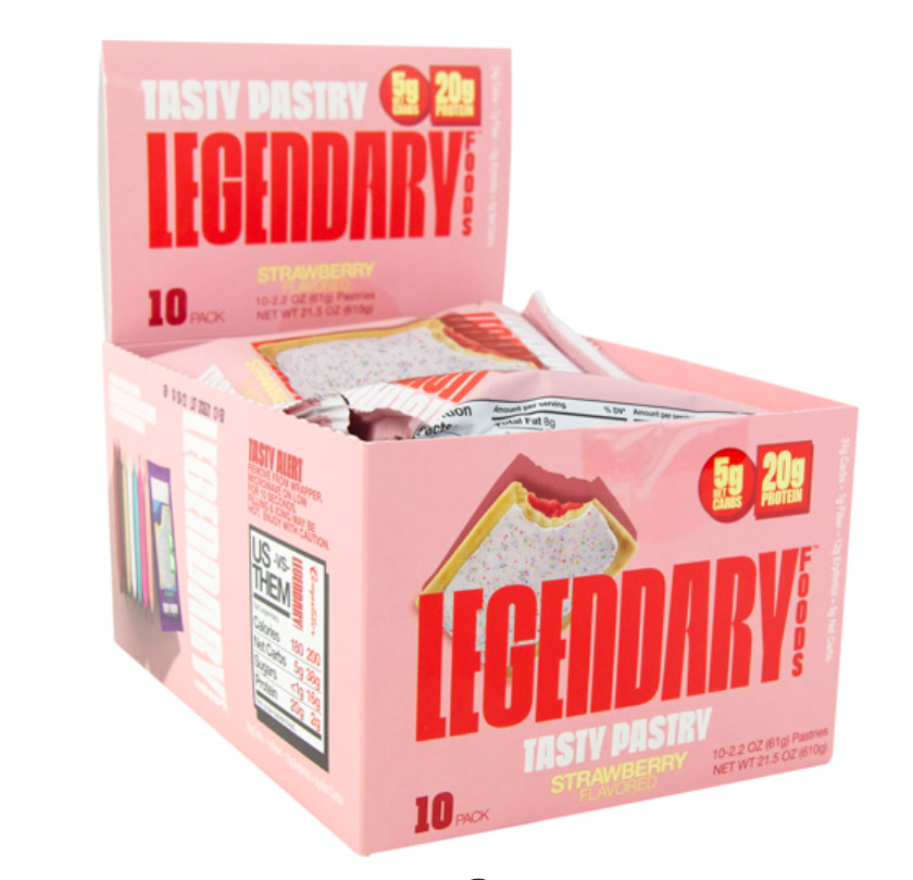 Legendary Foods Tasty Pastry Strawberry