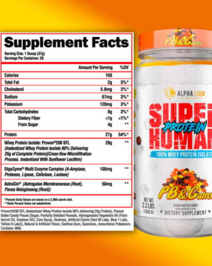 Alpha Lion Superhuman Protein