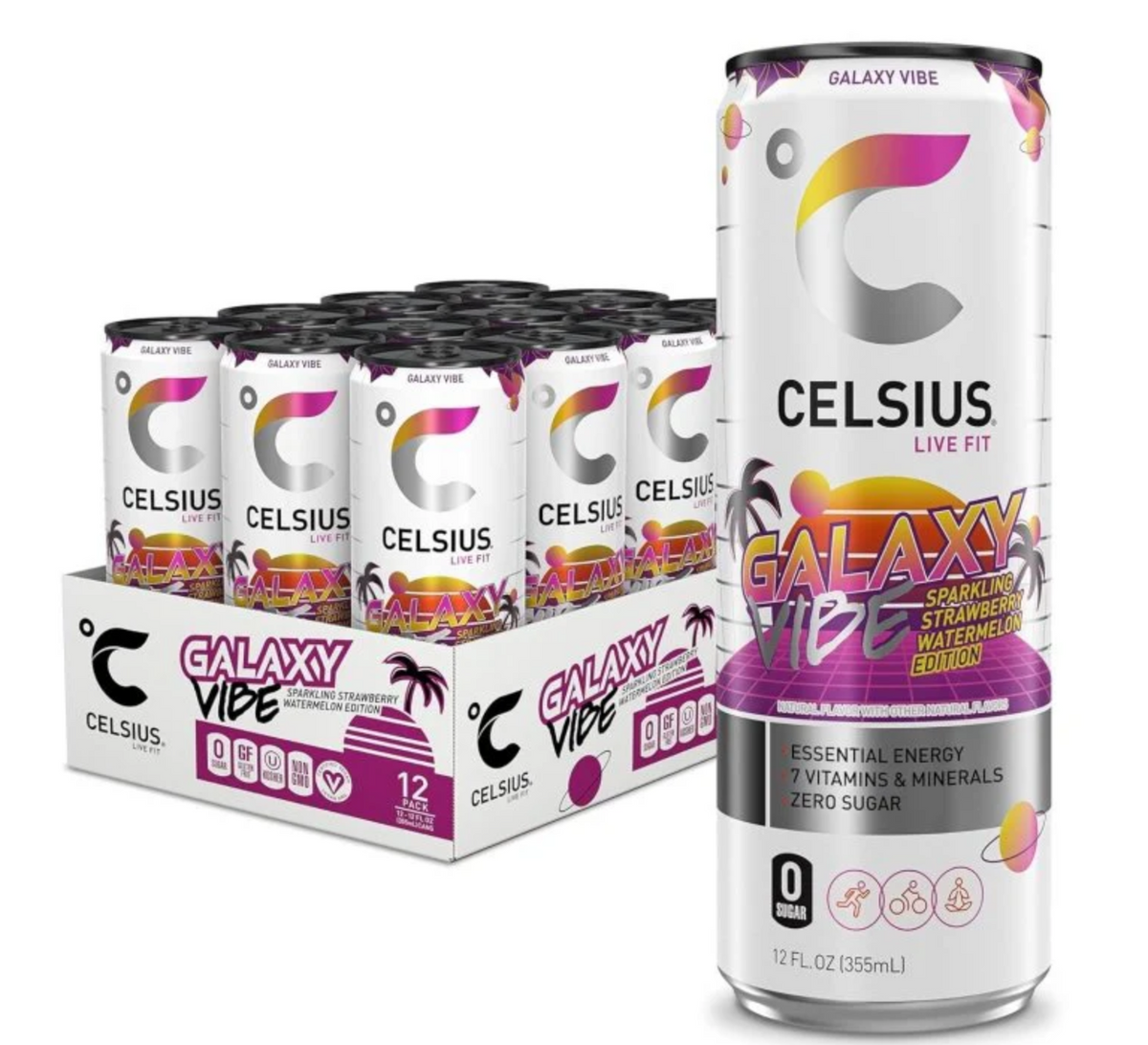 Celsius Sparkling RTD 12oz