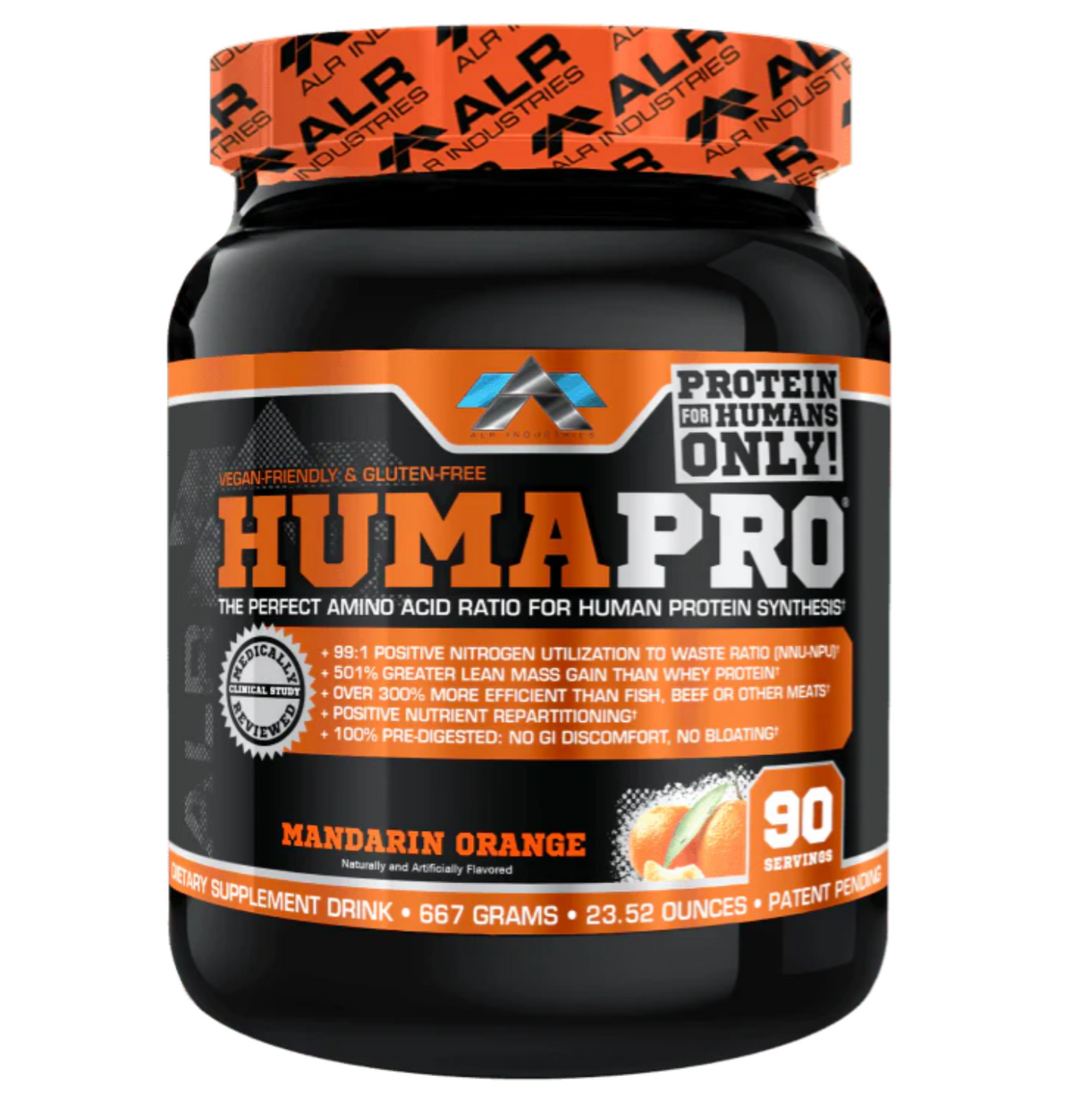 HumaPro® Powder Essential Aminos for Lean Muscle, Recovery & Performance 90 Servs