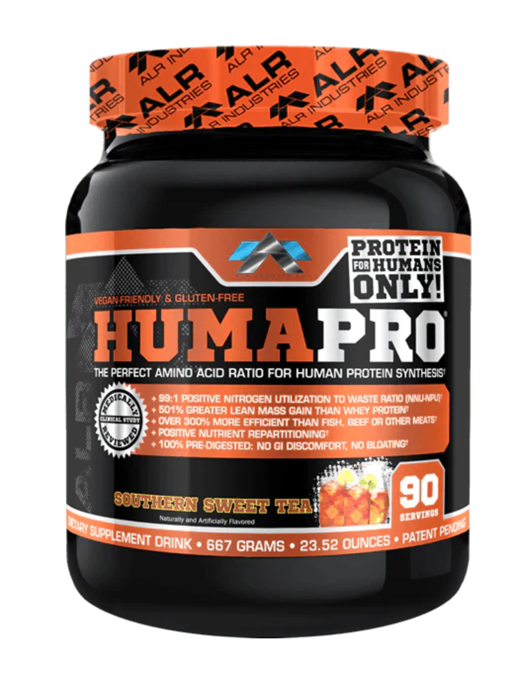 HumaPro® Powder Essential Aminos for Lean Muscle, Recovery & Performance 90 Servs