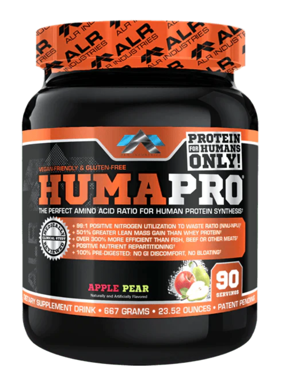 HumaPro® Powder Essential Aminos for Lean Muscle, Recovery & Performance 90 Servs