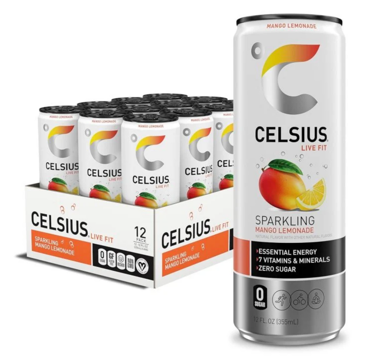 Celsius Sparkling RTD 12oz