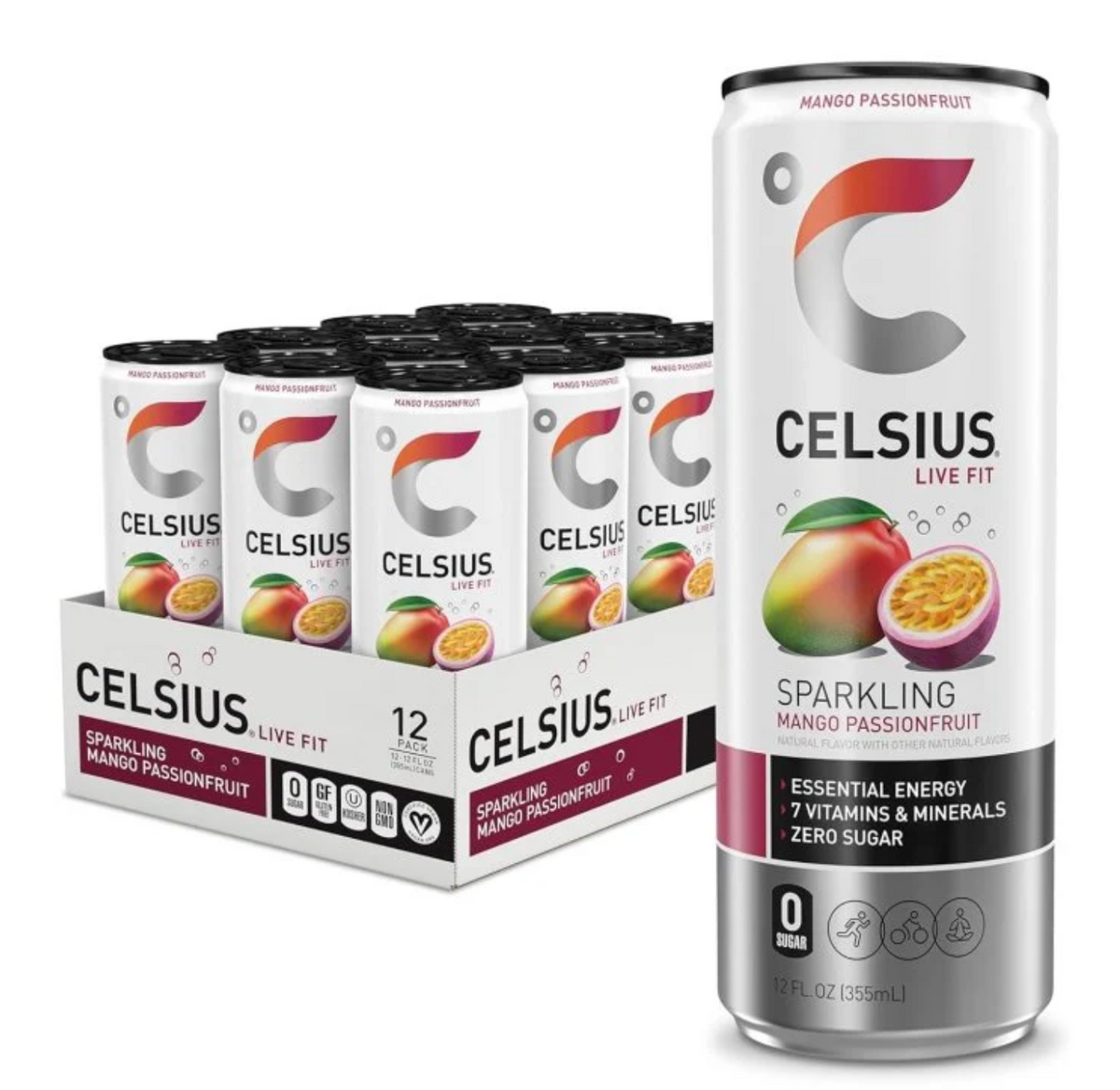 Celsius Sparkling RTD 12oz