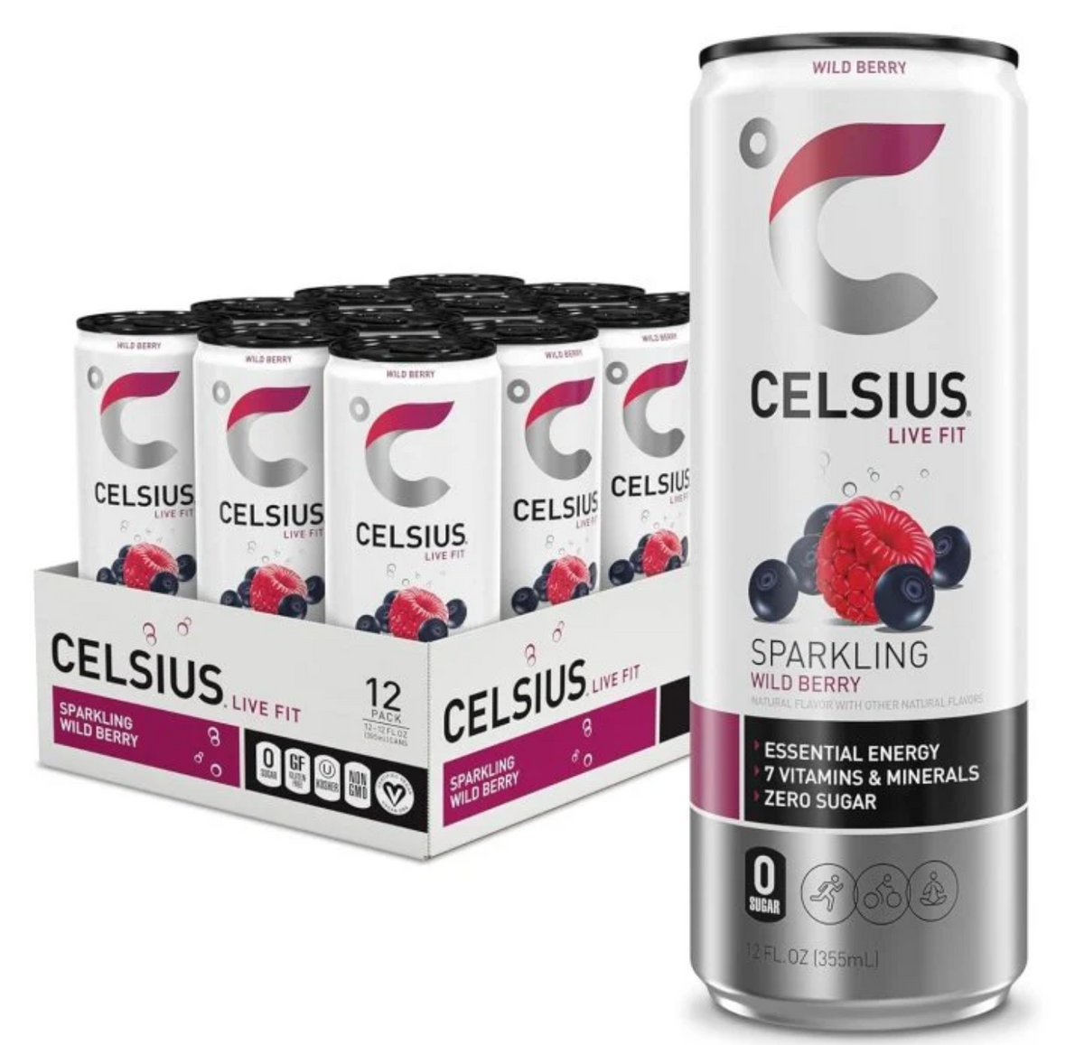 Celsius Sparkling RTD 12oz