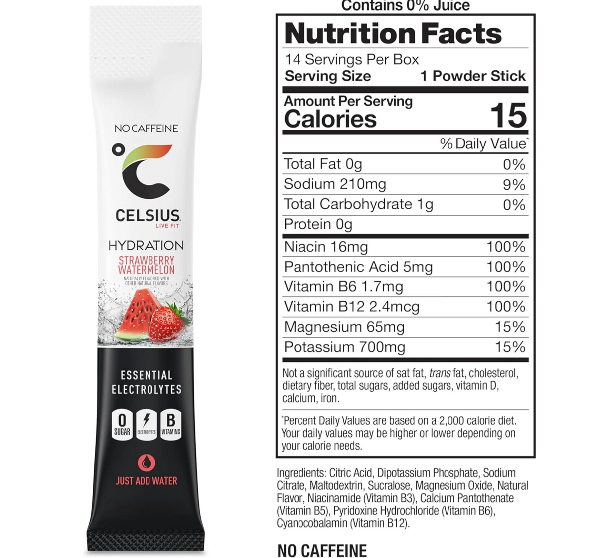 Celsius Hydration Sticks