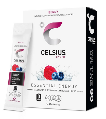 Celsius On-The-Go Sticks | Energy Drink Powder Packets