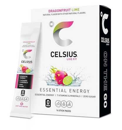 Celsius On-The-Go Sticks | Energy Drink Powder Packets
