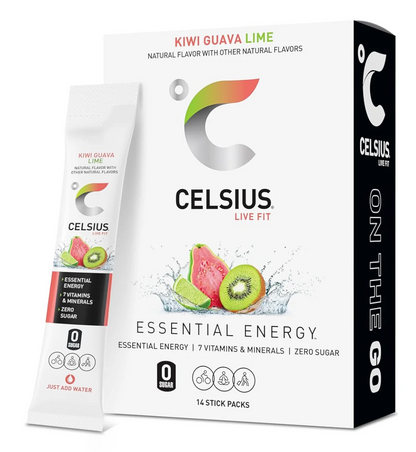 Celsius On-The-Go Sticks | Energy Drink Powder Packets